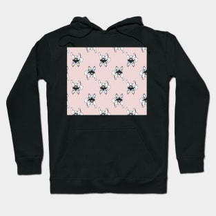 Blush pink Frenchies Hoodie